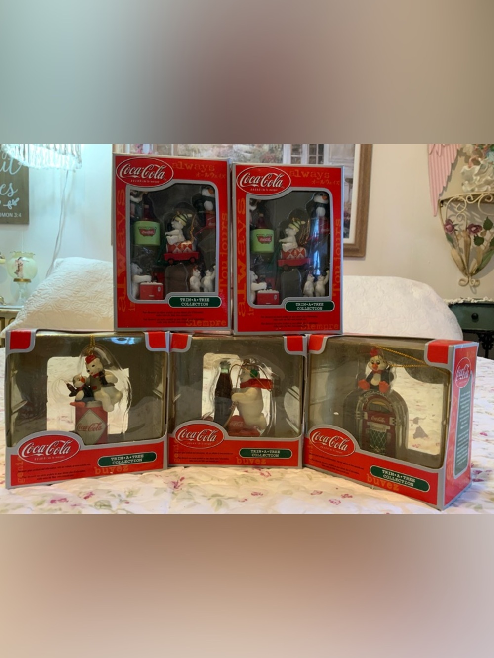 COCA-COLA CHRISTMAS ORNAMENTS - Picture 3 of 14